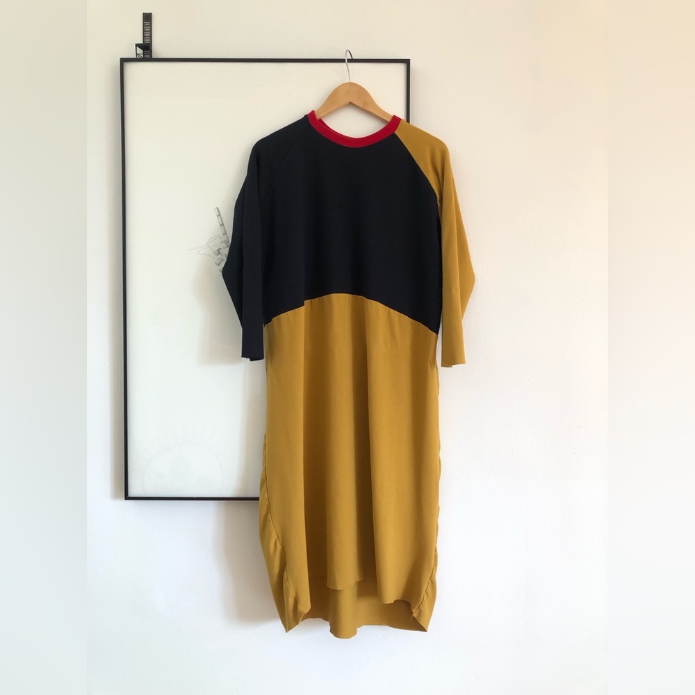 Tony Chestnut Shirt dress